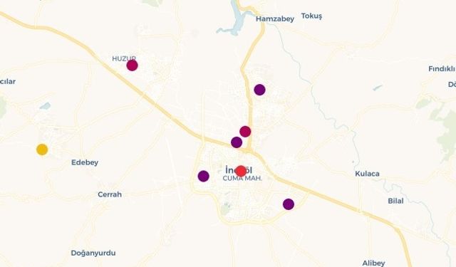 İnegöl bugün zehir soluyor! Hava kalitesi ‘Çok tehlikeli!’