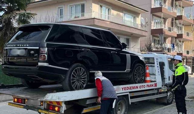 Yalova’da çakarlı lüks cip sürücüsüne 138 bin lira ceza