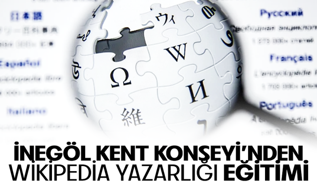 İnegöl Kent Konseyi’nden Wikipedia Yazarlığı Eğitimi