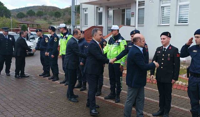 Çan’da bayramlaşma töreni gerçekleştirildi