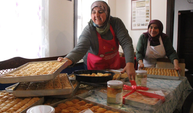 Küllerinden doğan tatlı: Bu baklavanın yapımında kül kullanılıyor