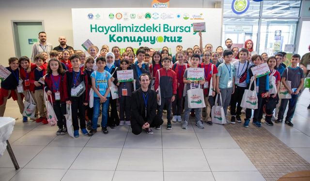 Çocuklar hayal ettikleri Bursa’yı konuştu