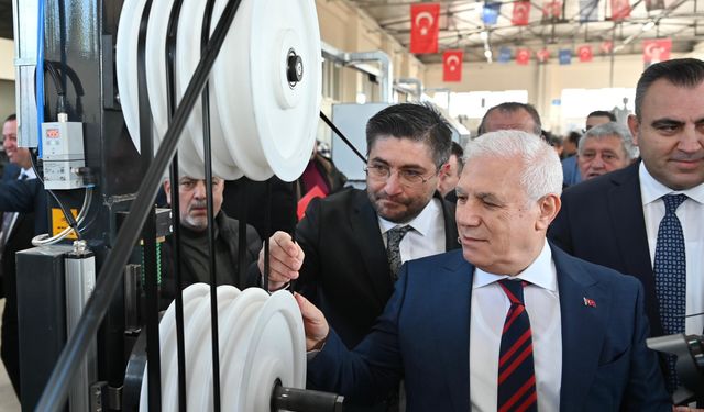 Bursa'da Üretilen Sulama Boruları 28 Nisan’da Çiftçilere Dağıtılıyor