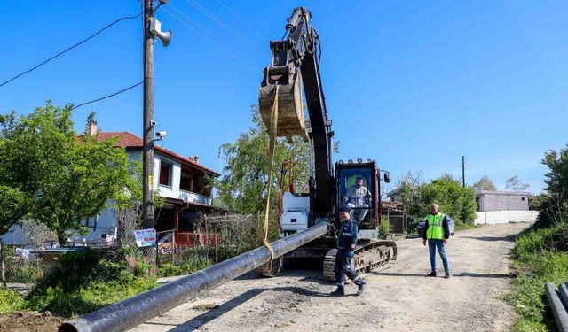 3 bin 500 metrelik altyapı dönüşümü ile 10 mahalleye kesintisiz içme suyu