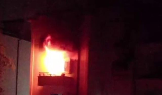 3 katlı binada korkutan yangın: 1’i çocuk 6 kişiyi itfaiye kurtardı