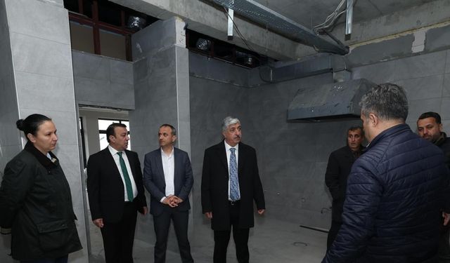 Başkan Ömeroğlu çalışmaları yerinde inceledi