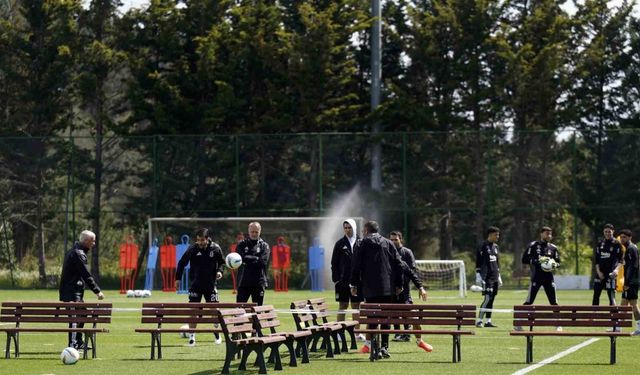 Beşiktaş, Fenerbahçe maçı hazırlıklarını sürdürdü
