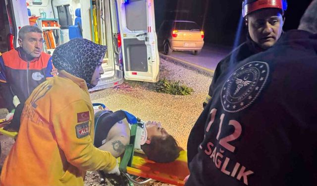 Bilecik’te şarampole devrilen araçta 1’i ağır 2 kişi yaralandı