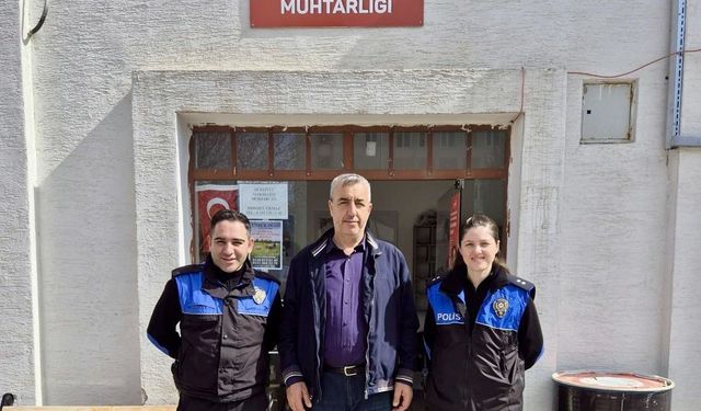 Ekiplerden güvenlik ve bilinçlendirme faaliyeti