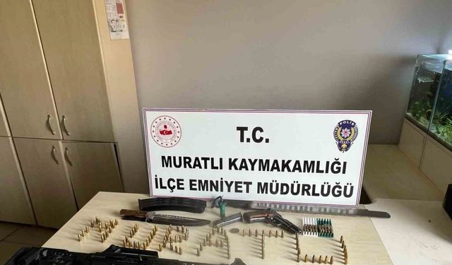 Emniyet’ten ruhsatsız silah operasyonu