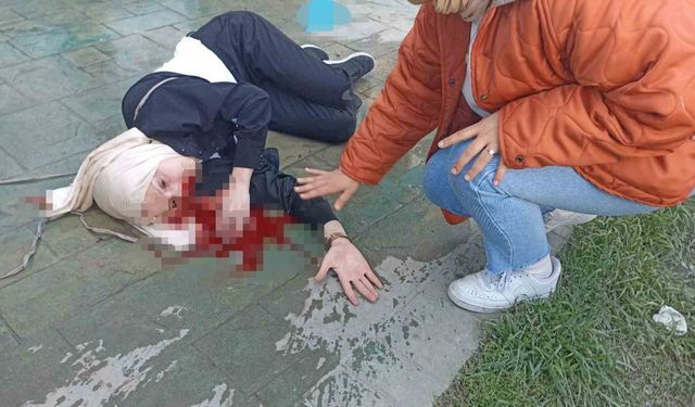 Sakarya’da korkunç olay: Genç kadın ikinci kattan düştü, gören oraya koştu