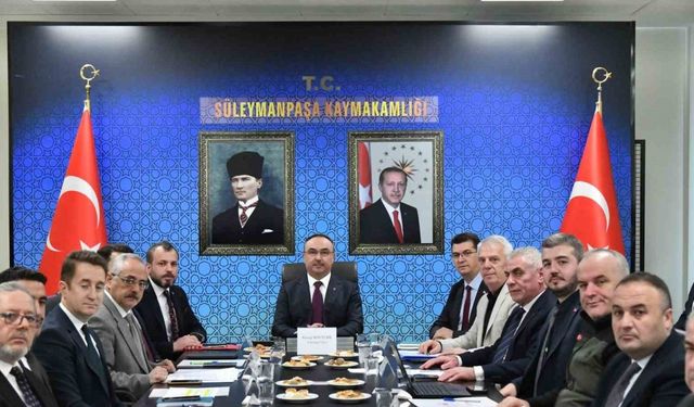 Tekirdağ’da İl Su Kurulu Toplantısı gerçekleştirildi