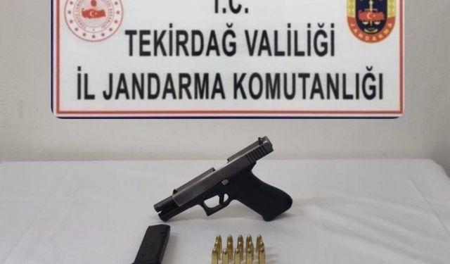 Tekirdağ’da jandarmadan uyuşturucu ve silah operasyonları