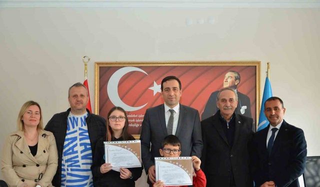 THK Söğüt’e teşekkür belgelerini takdim etti
