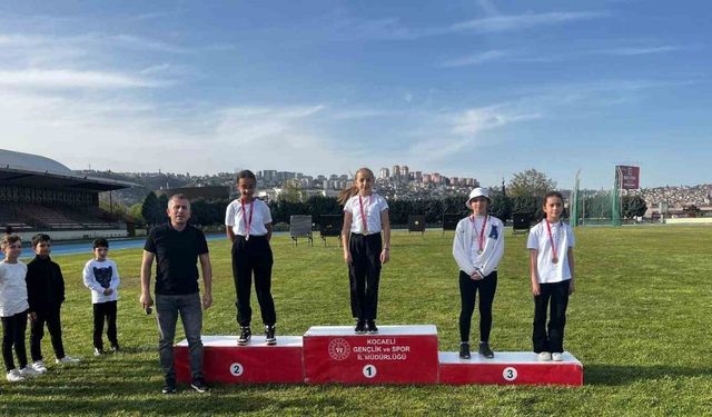 Zeynep Serra, okçulukta Kocaeli şampiyonu oldu