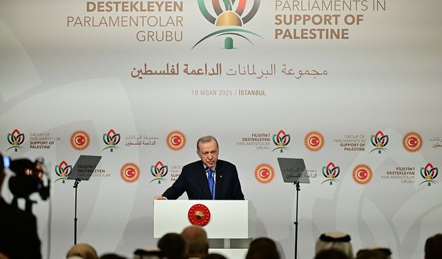 Cumhurbaşkanı Erdoğan'dan Filistin açıklaması: İslam dünyası da bekleneni yerine getiremedi