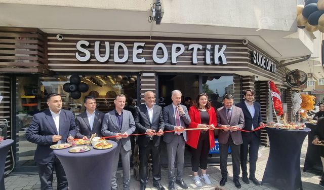SUDE OPTİK İNEGÖL’DE AÇILDI