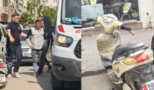 İnegöl'de bisiklet sürücüsü hastanelik oldu