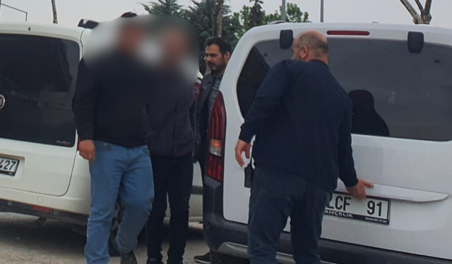 Polis 2'sini de yakaladı