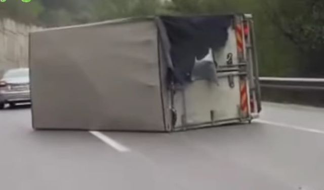 Mezitte ulaşımı durduran kaza