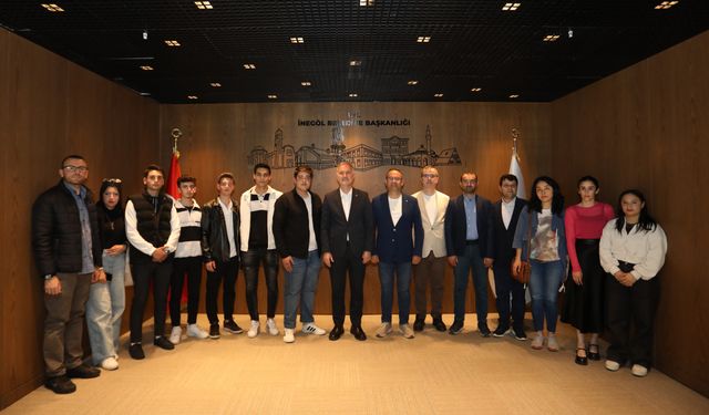 Hacı Sevimli öğrenciler Taban'ı ziyaret etti
