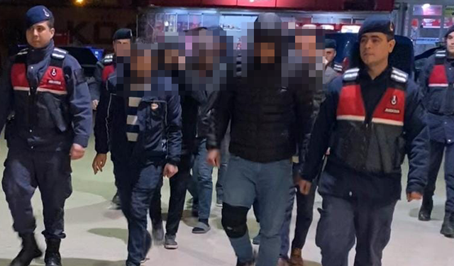 İnegöl Jandarmadan uy*şturucu partisine baskın