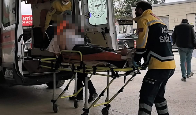 İnegöl'de 10 dakikayla ölümden döndü