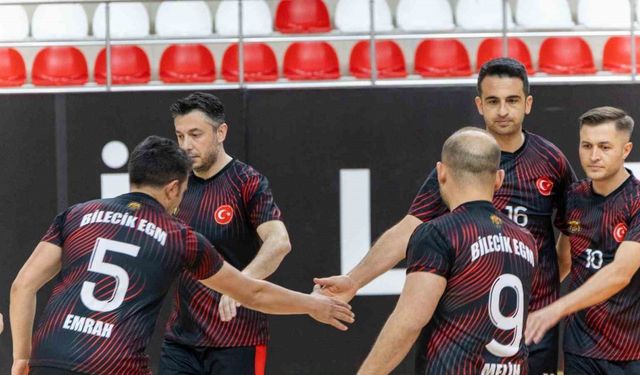 Bilecik Emniyet Müdürlüğü Voleybol Takımı çeyrek finale yükseldi