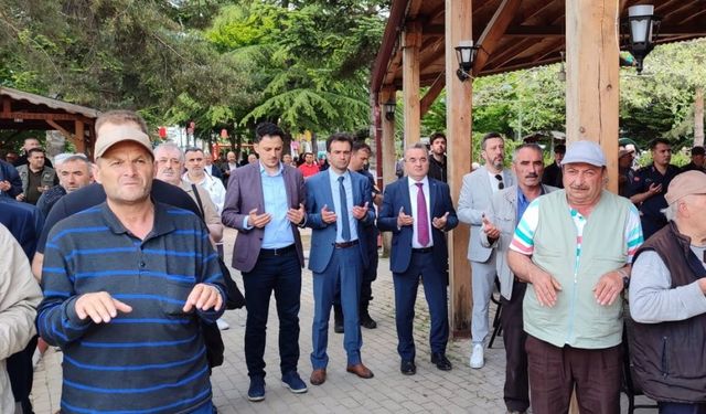 Bilecik’te yağmur ve şükür duası