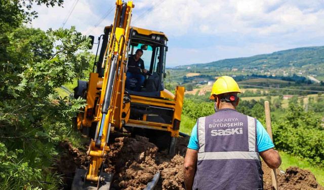 Hendek’in iki mahallesine 3 bin metrelik güçlü altyapı ile kesintisiz içme suyu