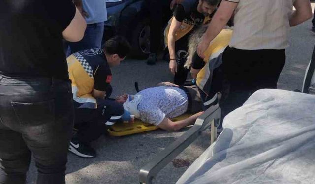 Keşan’da otomobilin çarptığı yaya ağır yaralandı