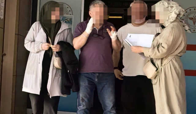 İnegöl'de ellerini aspiratöre kaptırdı