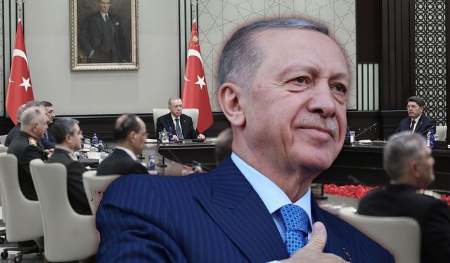 Terör örgütü PKK'nın feshi sonrası ilk MGK