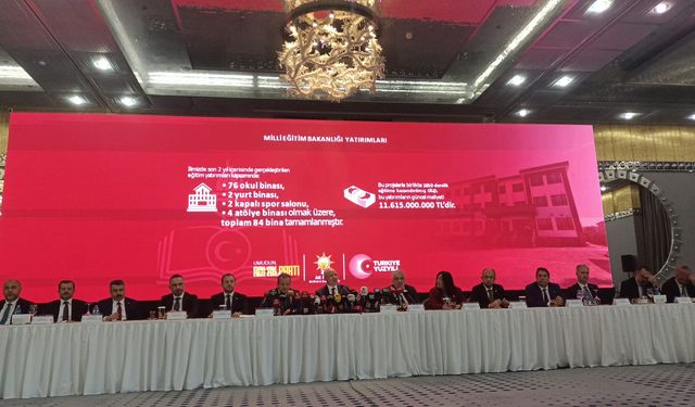 Gürkan: “2 yılda sağlık ve eğitimde dev yatırımlar gerçekleştirdik”