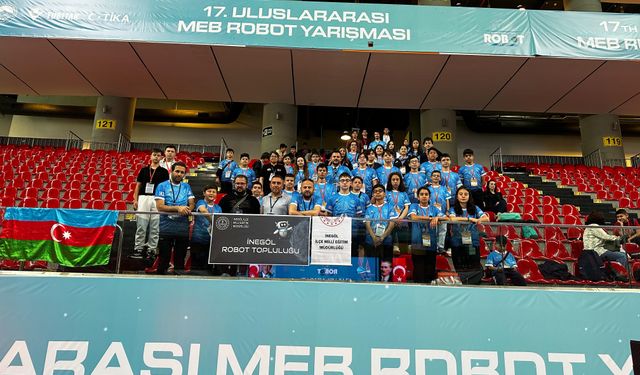 İnegöl Robot Topluluğu 17. Uluslararası MEB Robot Yarışması’nda Göz Doldurdu