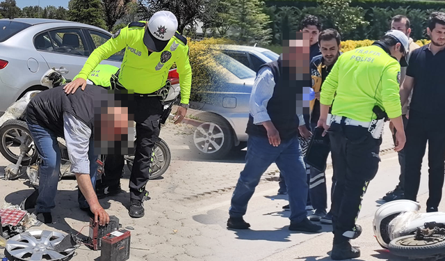 İnegöl'de ekipler dakikalarca dil döktü
