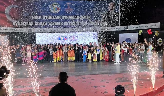 İnegöl'de Balkan Festivali sona erdi