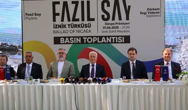 Fazıl Say’dan “İznik Türküsü” Dünya Prömiyeri 21 Haziran’da