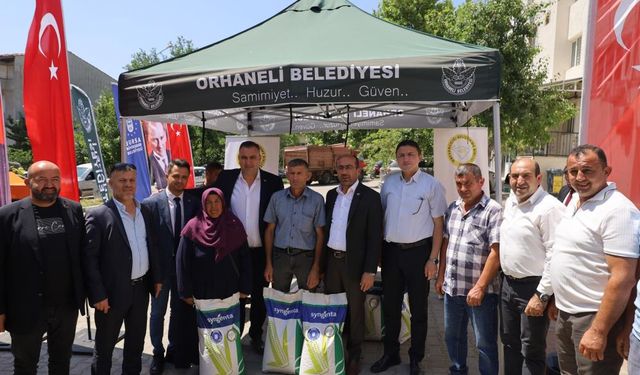 Bursa’da dağ ilçelerine silajlık mısır tohumu desteği