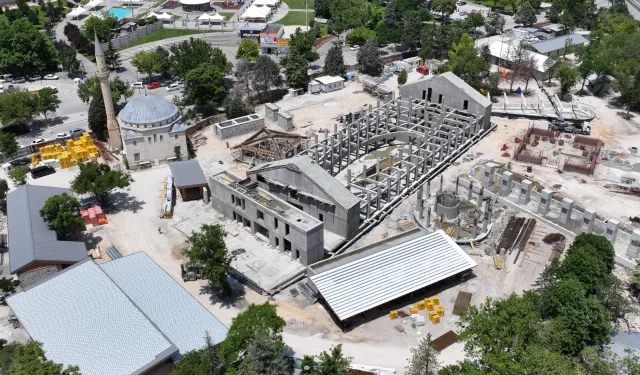 Konya’da sıfır karbon Şehir Kütüphanesi yükseliyor