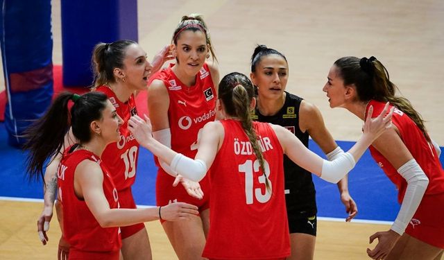 A Milli Kadın Voleybol Takımı, Polonya’yı 3-2 mağlup etti