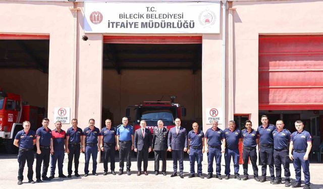 Bilecik Valisi Faik Oktay Sözer’den bayram ziyaretleri