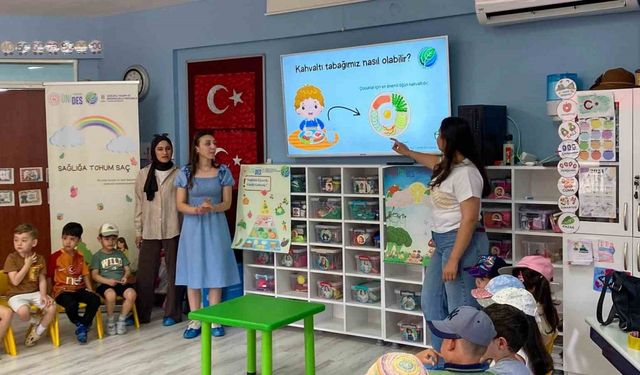 Erken yaşta sağlık ve doğa farkındalığı kazandılar