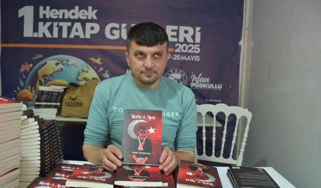 Gözleri görmüyor, kalemi hayata dokunuyor