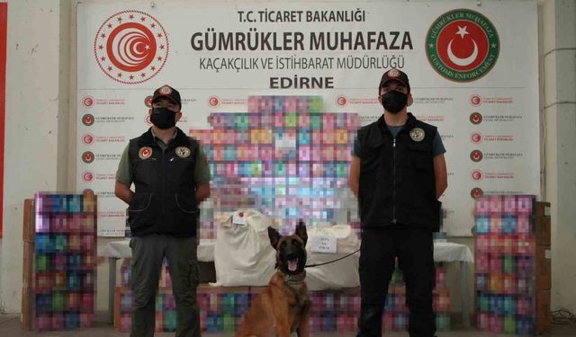 Kapıkule’de 20 bin elektronik sigara ve 29,5 kilogram uyuşturucu yakalandı