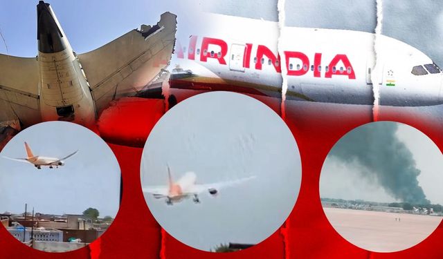 Hindistan'da 244 kişinin bulunduğu yolcu uçağı düştü! Umutları bitiren açıklama geldi