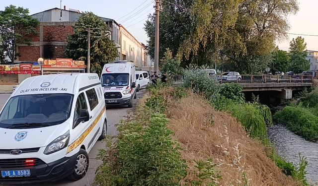 İnegöl'de dere yatağında ceset bulundu