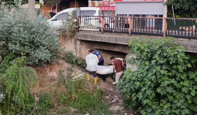 İnegöl'deki derede bulunan cesedin kimliği belli oldu