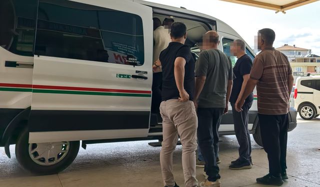 İnegöl polisi 7 kişiyi yakaladı