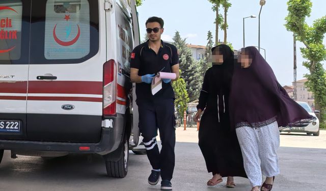 İnegöl'de genç kız yaralandı